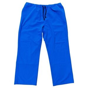 Figs Men’s Blue Pisco Basic Scrub Pants Size XXL Style FM4500 PO 1455